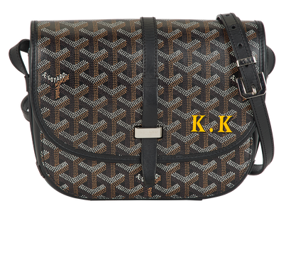 Belvedere PM, &pound;1,100, Handbags, Black, Canvas, Front view